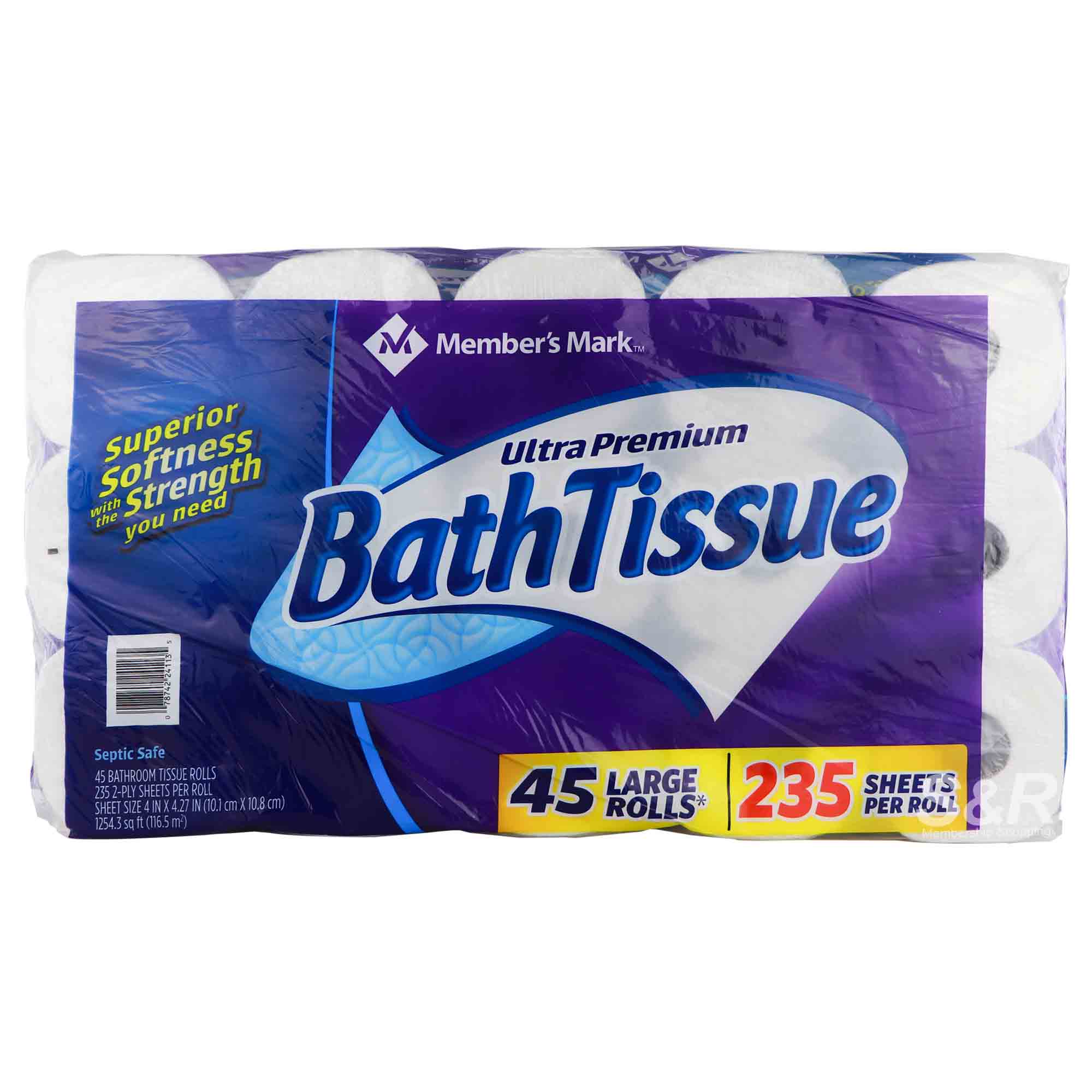 Member's Mark Ultra Premium 2-Ply Bath Tissue 45 rolls Member's Mark Ultra Premium 2-Ply Bath Tissue 45 rolls